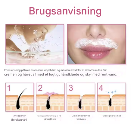 EpiLisse™ | Skånsom hårfjerningscreme til silkeblød hud – uden smerte eller rødme