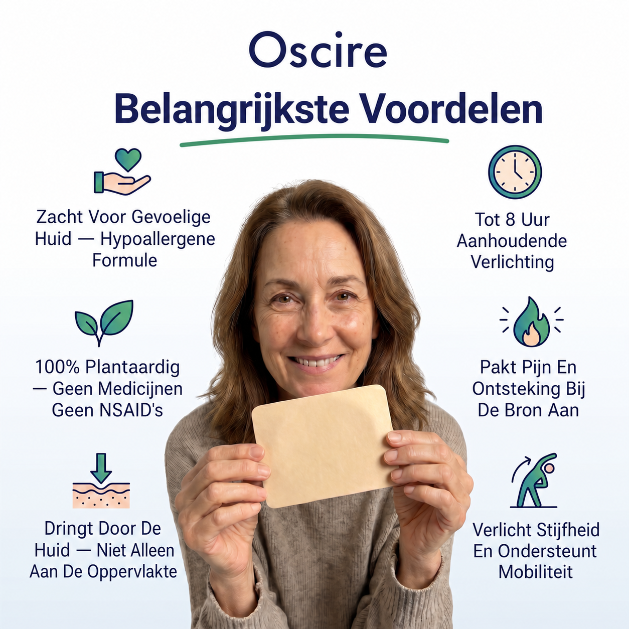 KairoRelief™ | Målrettet urteplaster til lettere bevægelse hele dagen