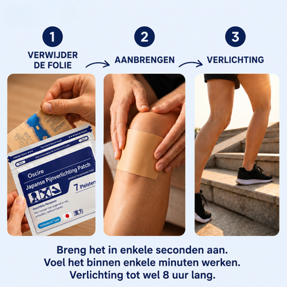 KairoRelief™ | Målrettet urteplaster til lettere bevægelse hele dagen