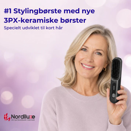 HeatBrush™ | Kort hår med volumen på få minutter