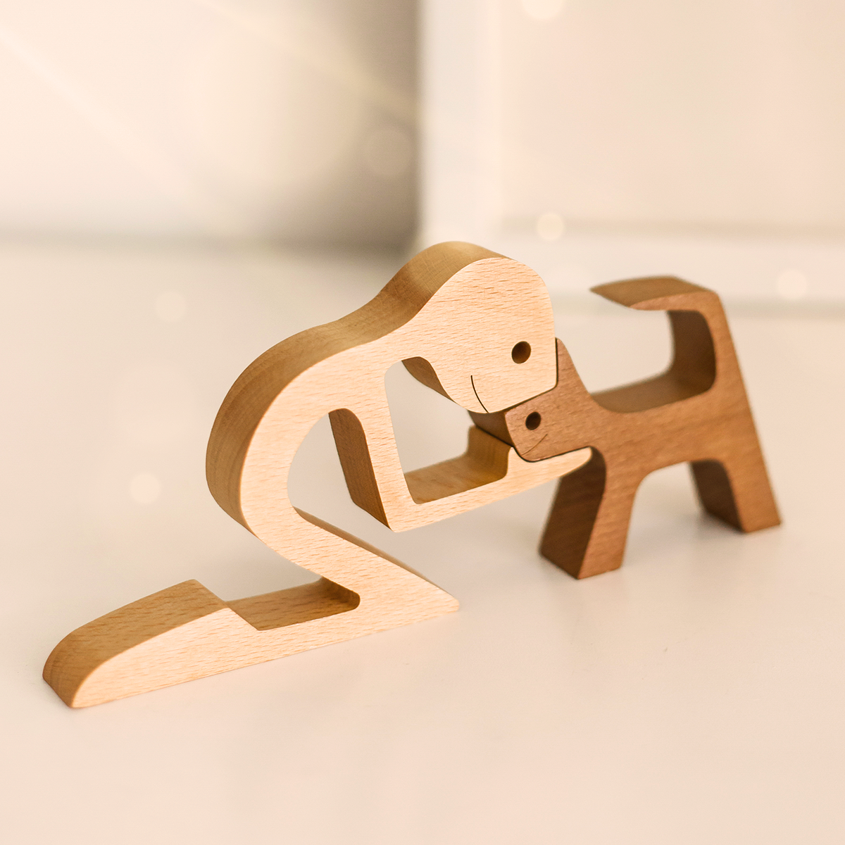 PetLove™ | Udskæringer og skulpturer af kæledyr i træ til din boligindretning