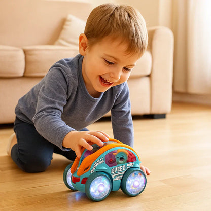 FlipFlash™ – Den lysende akrobatbil, der forundrer børnene med hver stunt