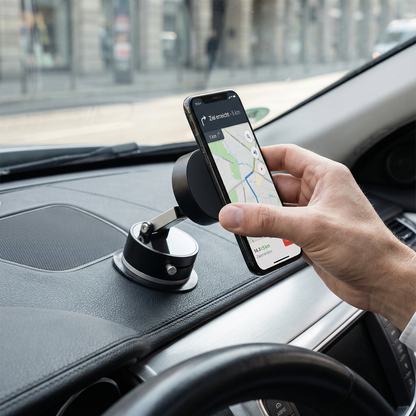SnapMount™ | Placer din telefon sikkert uden besvær