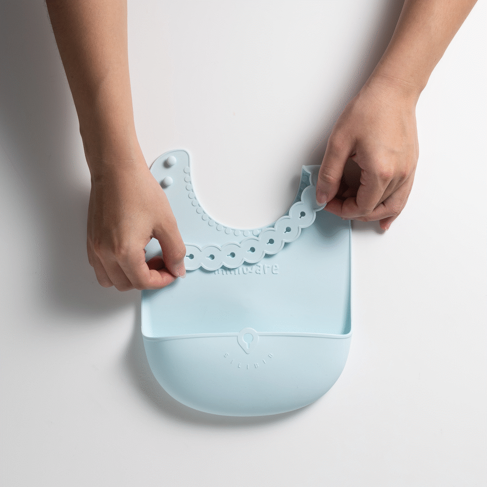 EasyBibz™ | Praktisk Silikonhaklapp til Børn