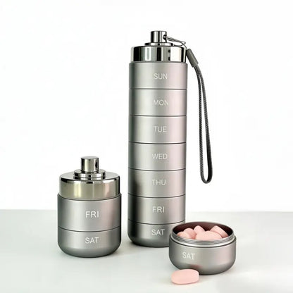 PillMate™ | Elegant ugeorganisering til medicin og kosttilskud