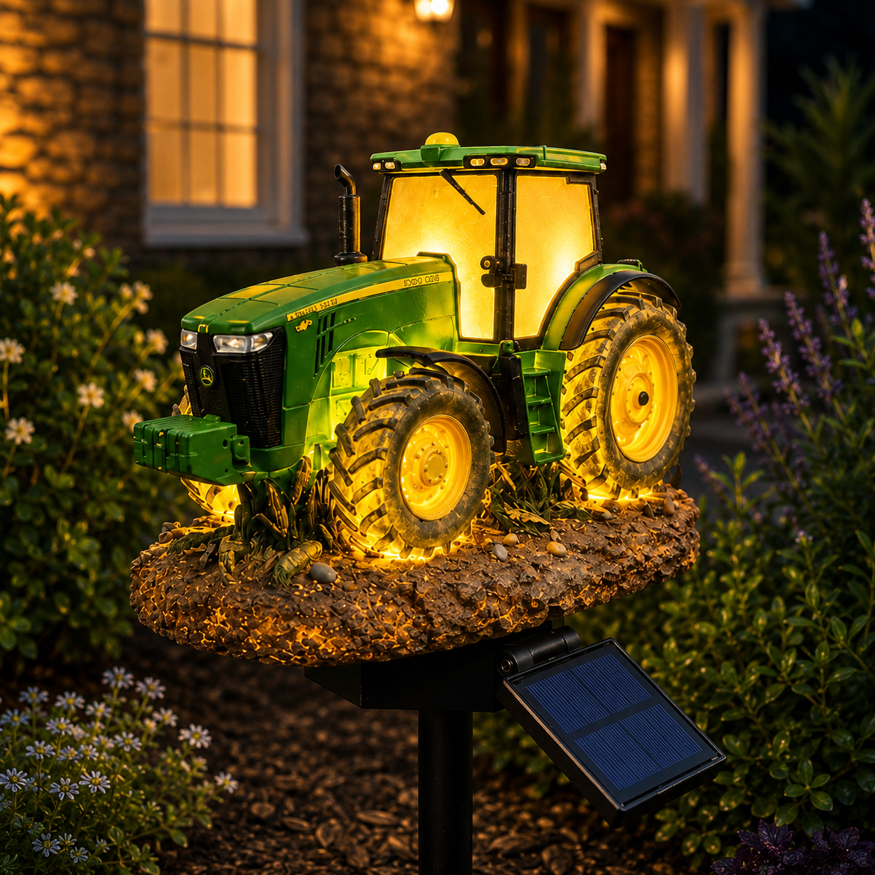 GardenGlow™ | Den lille traktor der lyser haven op