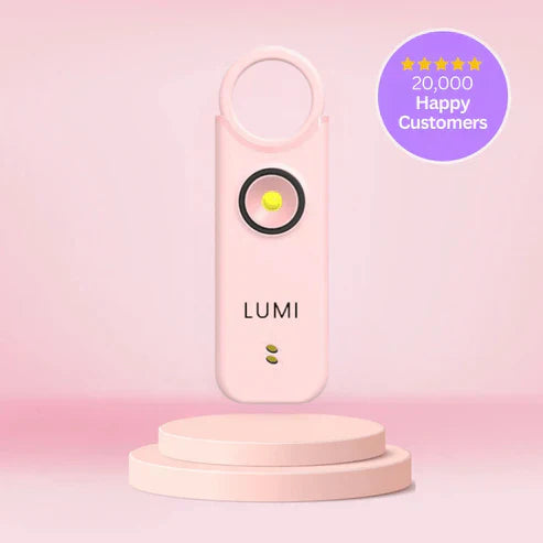 DeFendra™ | Sikkerhedsalarm til kvinder og børn til udendørs brug og på farten