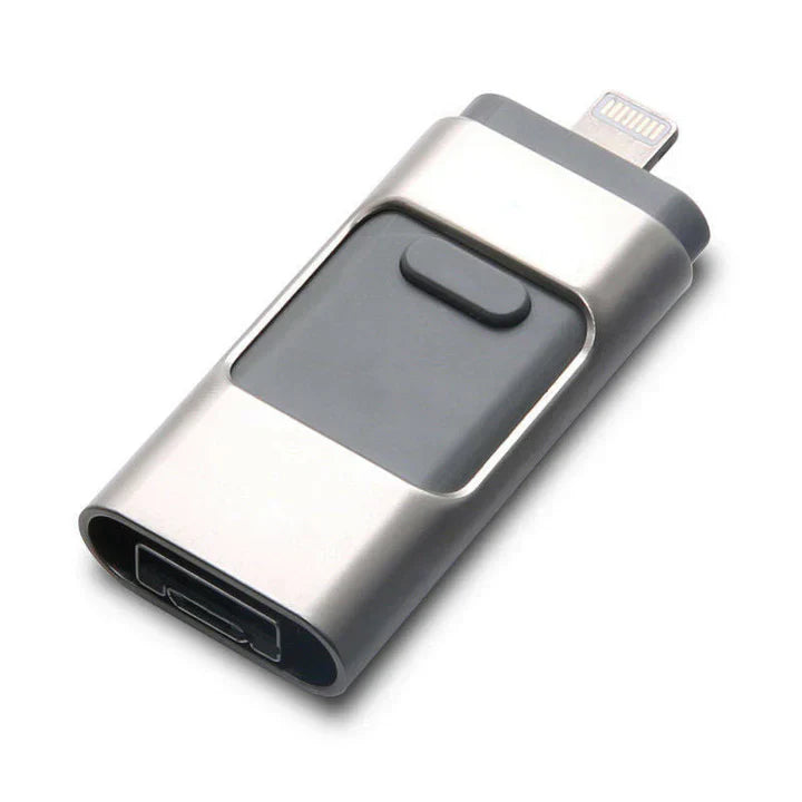 MemoKey™ | 4 i 1 USB-hukommelse - lynhurtig billedoverførsel